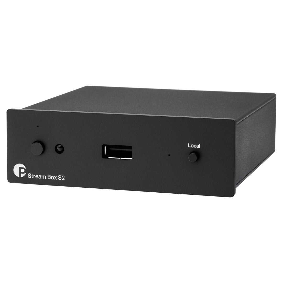 Pro-Ject Stream Box S2 (Schwarz), Schwarz