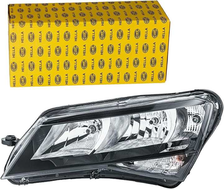 HELLA 1EJ 011 939-011 FF/Halogen-Hauptscheinwerfer - links - für u.a. Skoda Superb III Estate (3V5)