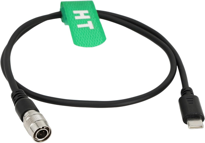 HangTon PD Power Bank 12V USB C auf Hirose 4 Pin Stromkabel für Zoom F4 F8 F8N Audio Recorder 60cm