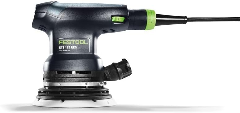 Festool Exzenterschleifer ETS 125 REQ-Plus (mit Schleifteller Ø 125 mm W-HT (weich-HT), Protector, L