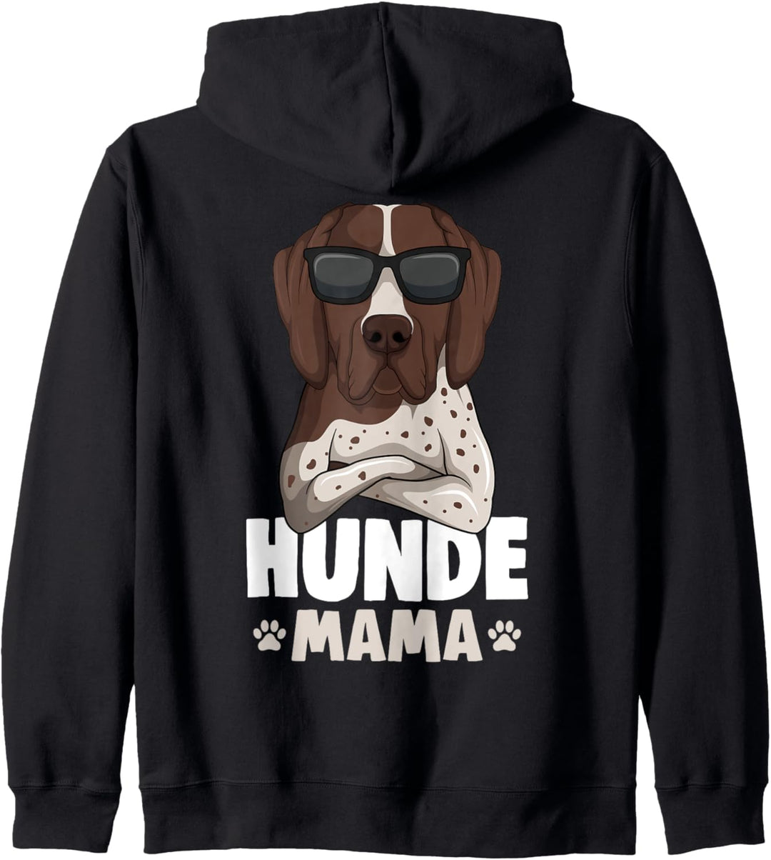 Deutsch Kurzhaar Mama Hunde Jagdhunde Kapuzenjacke
