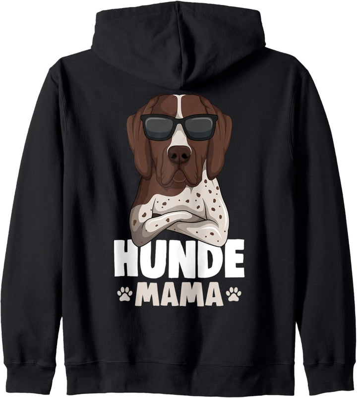 Deutsch Kurzhaar Mama Hunde Jagdhunde Kapuzenjacke