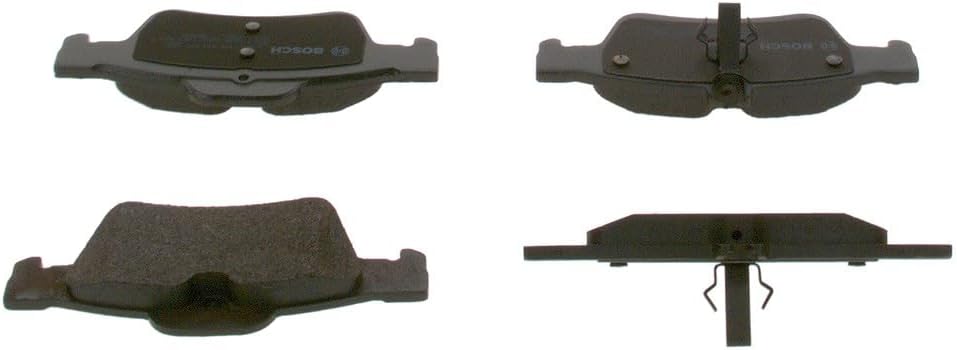 Bosch BP412 Bremsbeläge - Hinterachse - ECE-R90 Zertifizierung - vier Bremsbeläge pro Set