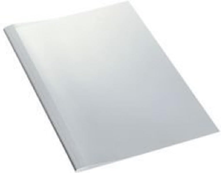 Leitz 177163 Thermobindemappe Standard, A4, Rückenbreite 10 mm, 100 Stück, weiss
