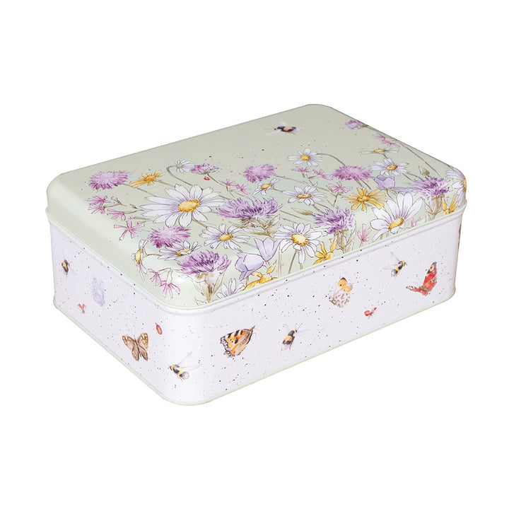 Wrendale Dose rechteckig Bee & Butterfly - 22cm