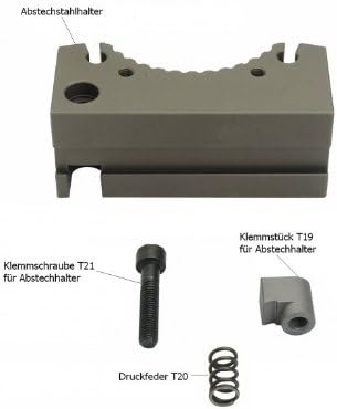 AXA Schnellwechsel - Abstechstahlhalter As-11/A0 (= MULTIFIX AA-A0) (= Grösse A) / Deutsches Markenp