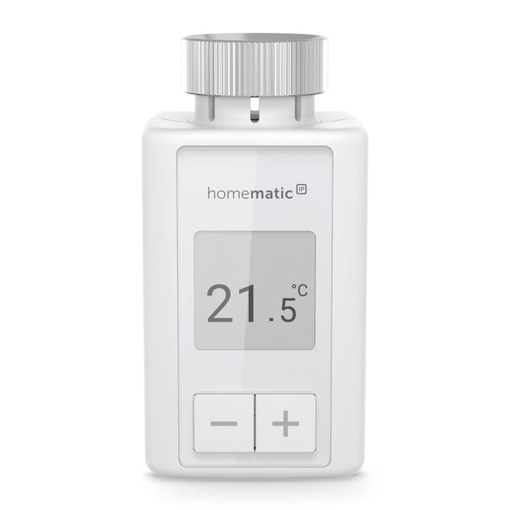 Homematic IP Smart Home Heizkörperthermostat – Flex, digitaler Thermostat Heizung, Steuerung per App