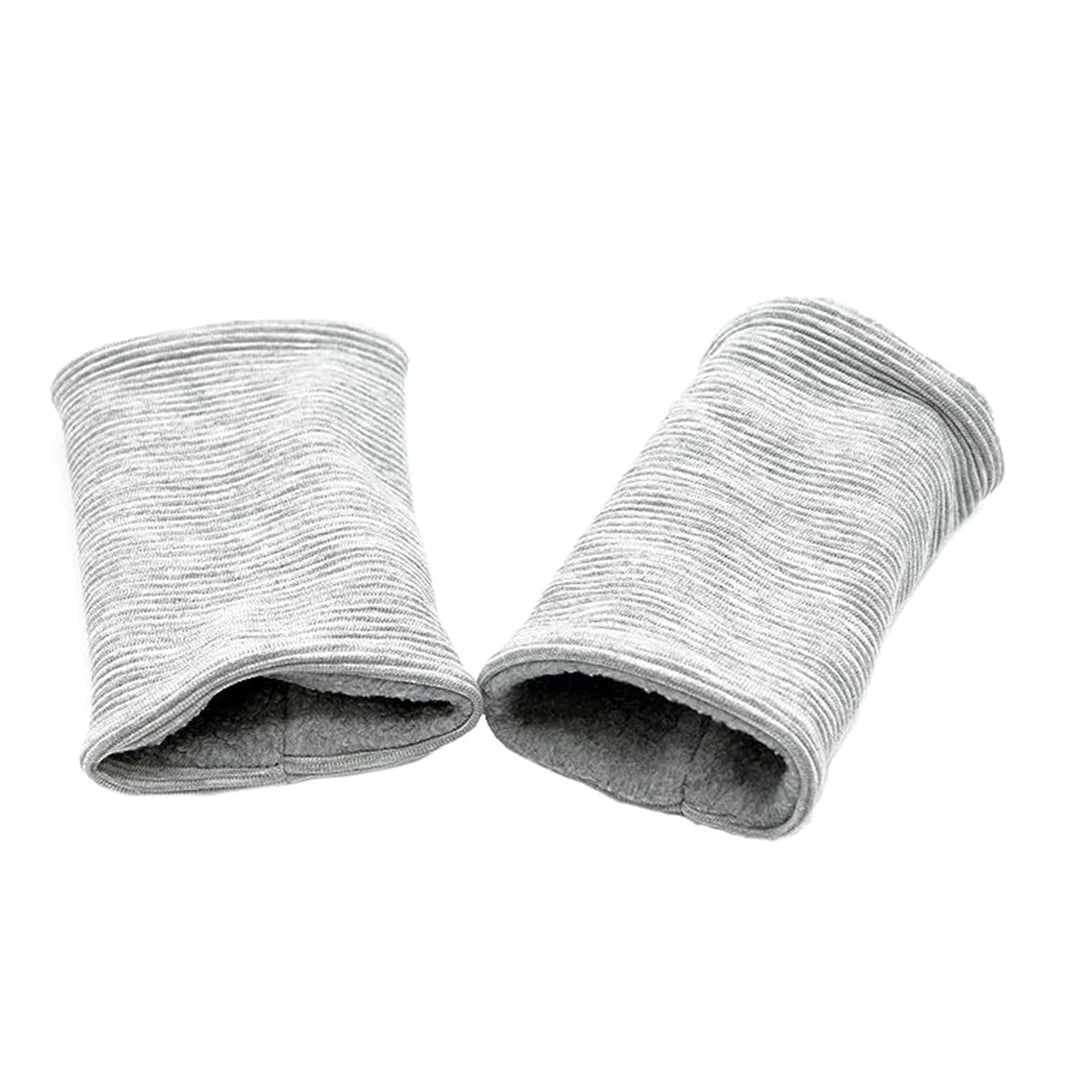 Pulswärmer (Armstulpen), aus Rippen-Jersey und Baumwollfleece, Nähwerkstatt Marke Britta Meier Hellg