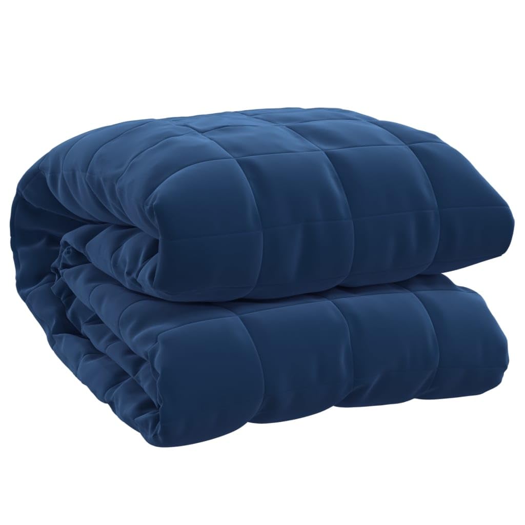 Gecheer Gewichtsdecke Blau 122x183 cm 9 kg Stoff 122x183cm;1;9 kg Blau, 122x183cm;1;9 kg Blau