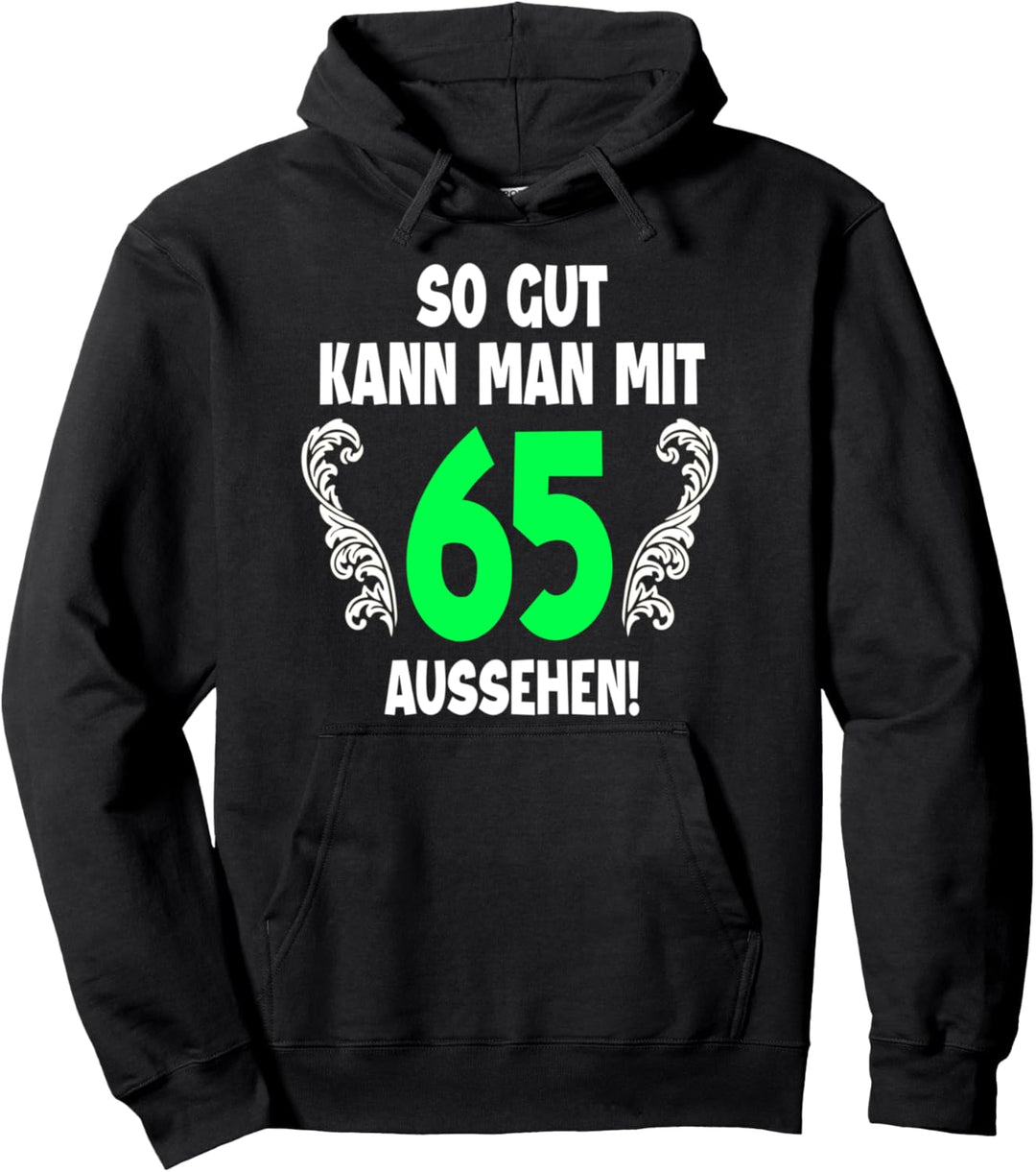 65. Geburtstag Mann Frau 1957 Damen Herren Feier 65 Jahre Pullover Hoodie