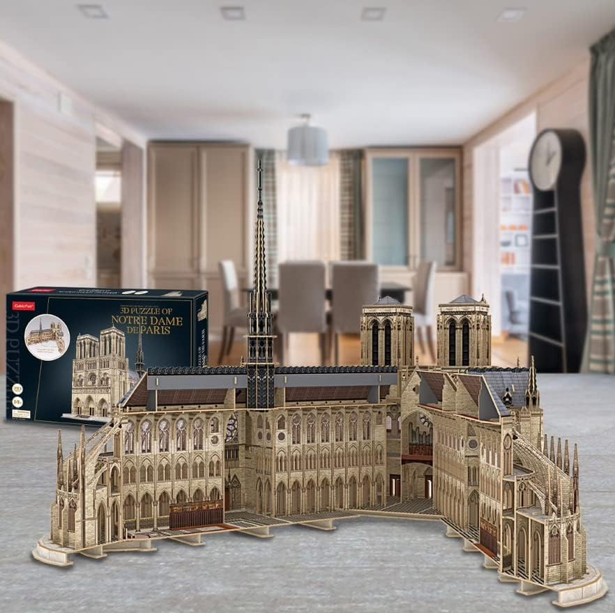 Modellbau Erwachsene - Kathedrale Notre Dame XL | Bausatz Erwachsene | Modelbau 293 Teile | Bausätze