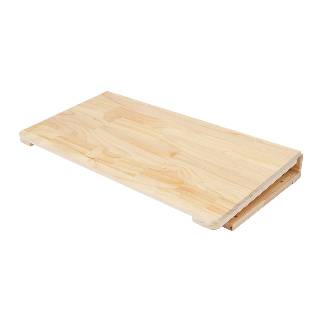 Wandklapptisch,Wandmontierter Klapptisch aus Kiefernholz, faltbar &amp; platzsparend, Für Balkon, Büro,