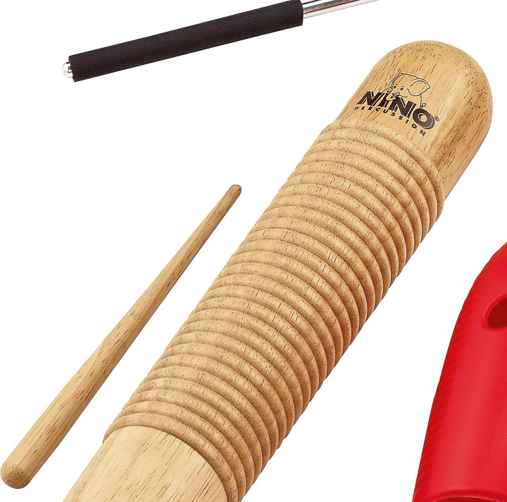 Nino Percussion NINOSET515 Percussion Sortiment fünfzehnteilig
