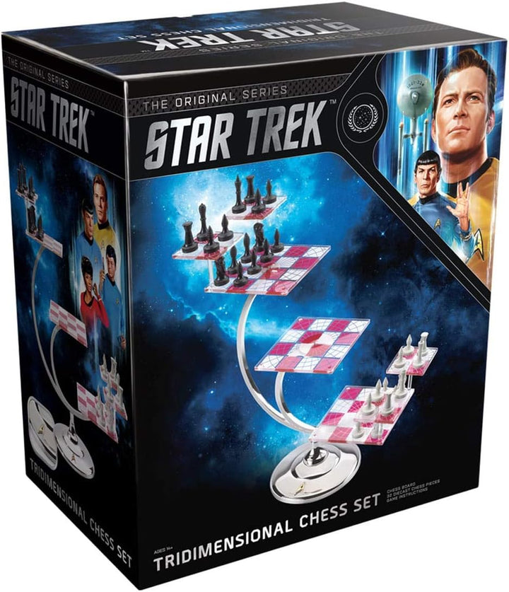 Star Trek The Noble Collection Tri Dimensional Chess Set