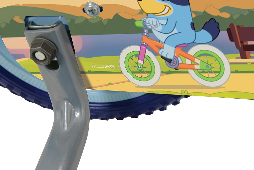Bluey Unisex Jugend 12 Zoll Fahrrad, blau, 30,5 cm