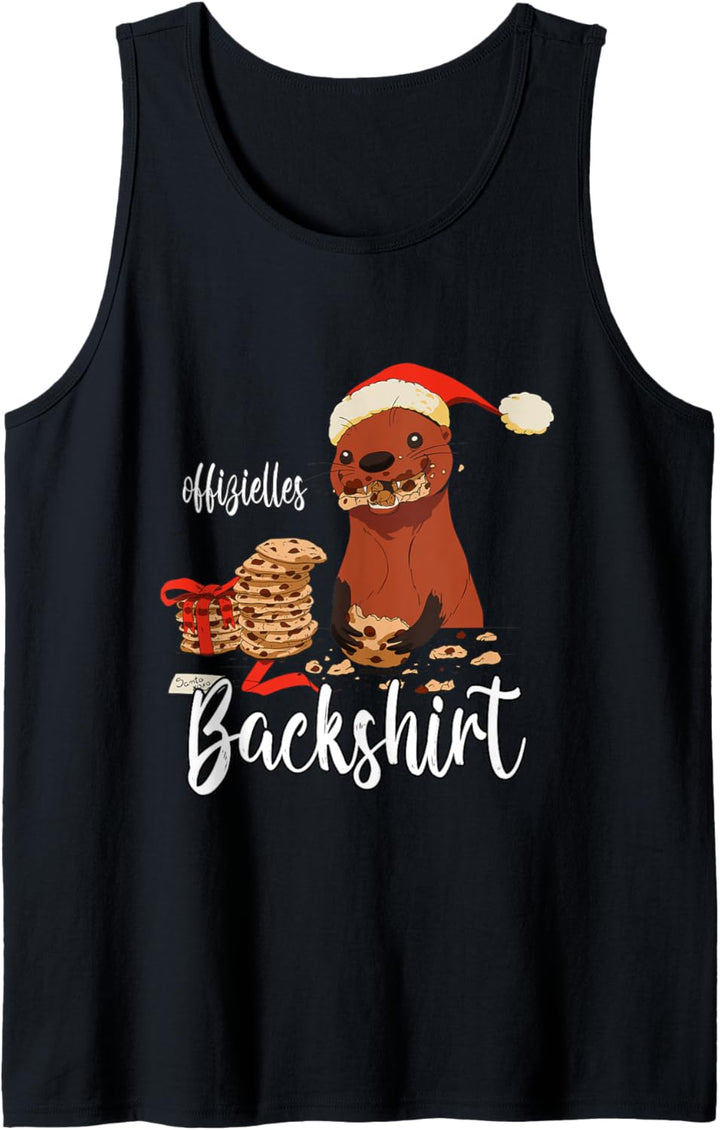 Süsser Otter Das ist mein Plätzchen Offizielles Backshirt Tank Top
