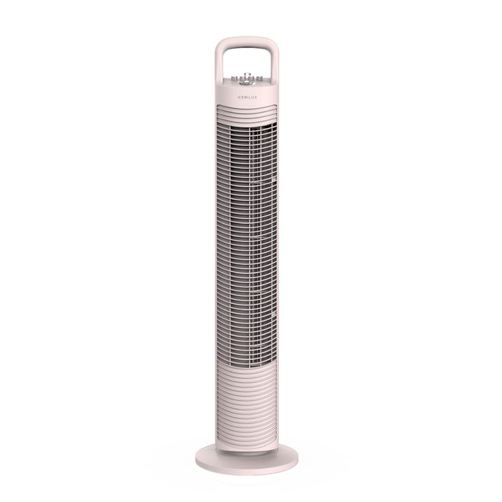 Newlux - Turmventilator ohne Flügel W80 (45W) 3 Geschwindigkeitsstufen, 70° Oszillation und Timer 12