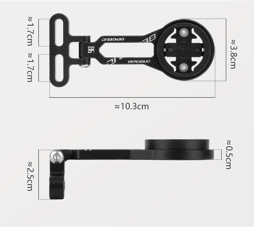 Verstellbare Fahrrad Computer Halterung, Fahrradcomputerhalter Aluminiumlegierung Halterung Für Garm