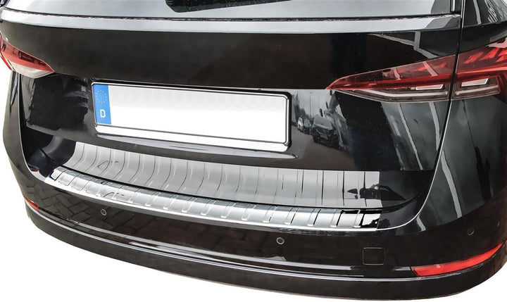 Ladekantenschutz Edelstahl CHROM kompatibel für SKODA Octavia 4 Kombi | ab 2020 | premium Qualität v