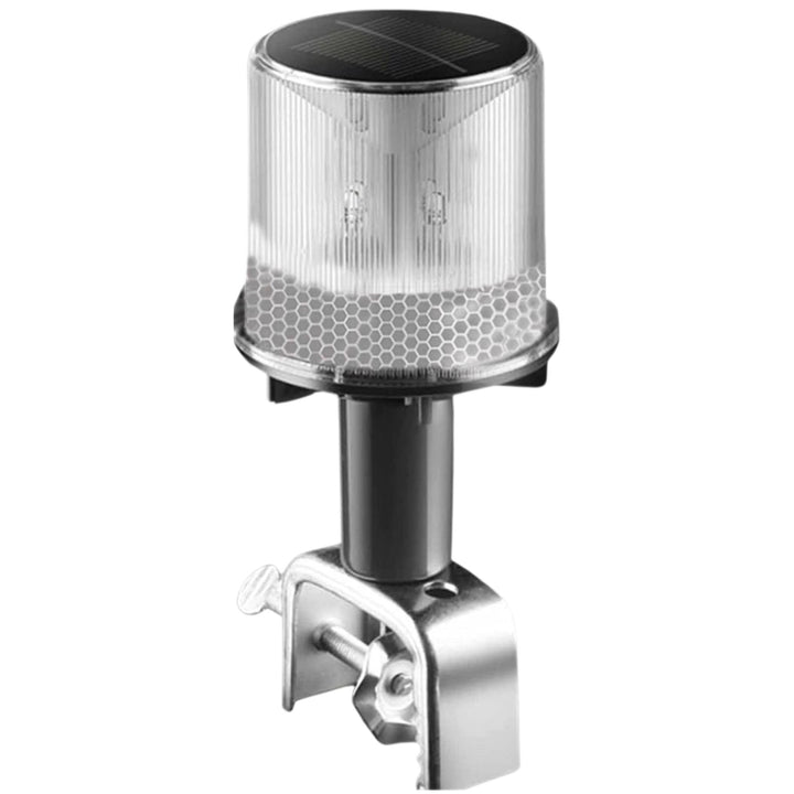 Cloud Fire Navigationslichter für Boote, Ankerlicht Boot Solar LED Toplicht 0.5nm mit Halterung,IP67