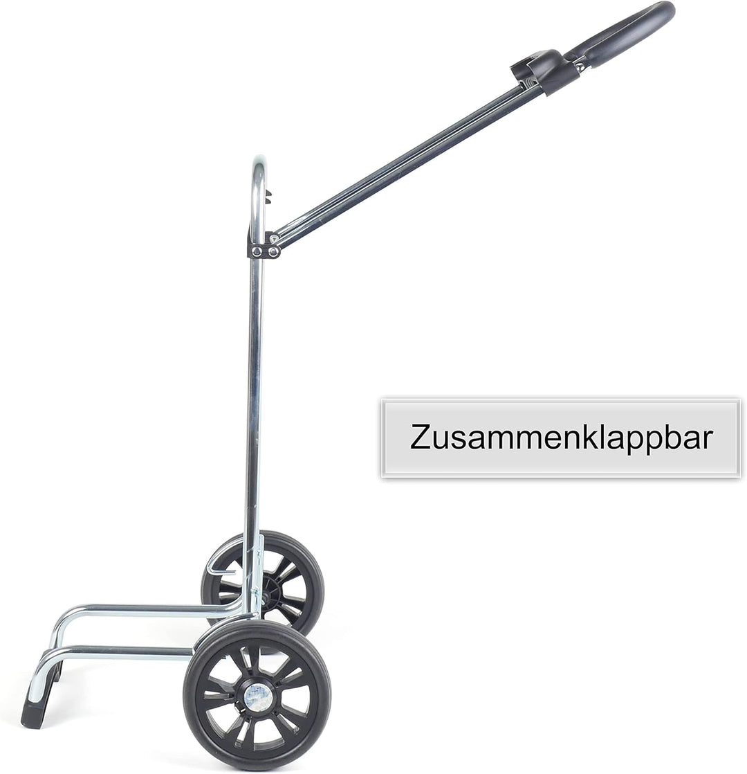 ANDERSEN Einkaufstrolley - Scala Shopper Weda grün 36 L Handwagen, langlebig, Tasche abnehmbar, klap