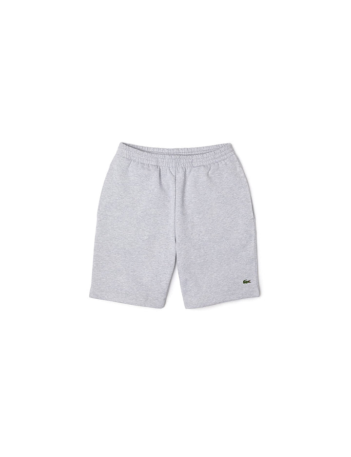 Lacoste Herren Kurze Trainingshose GH6961, Männer Sportshorts,Freizeithose L Grau, L Grau