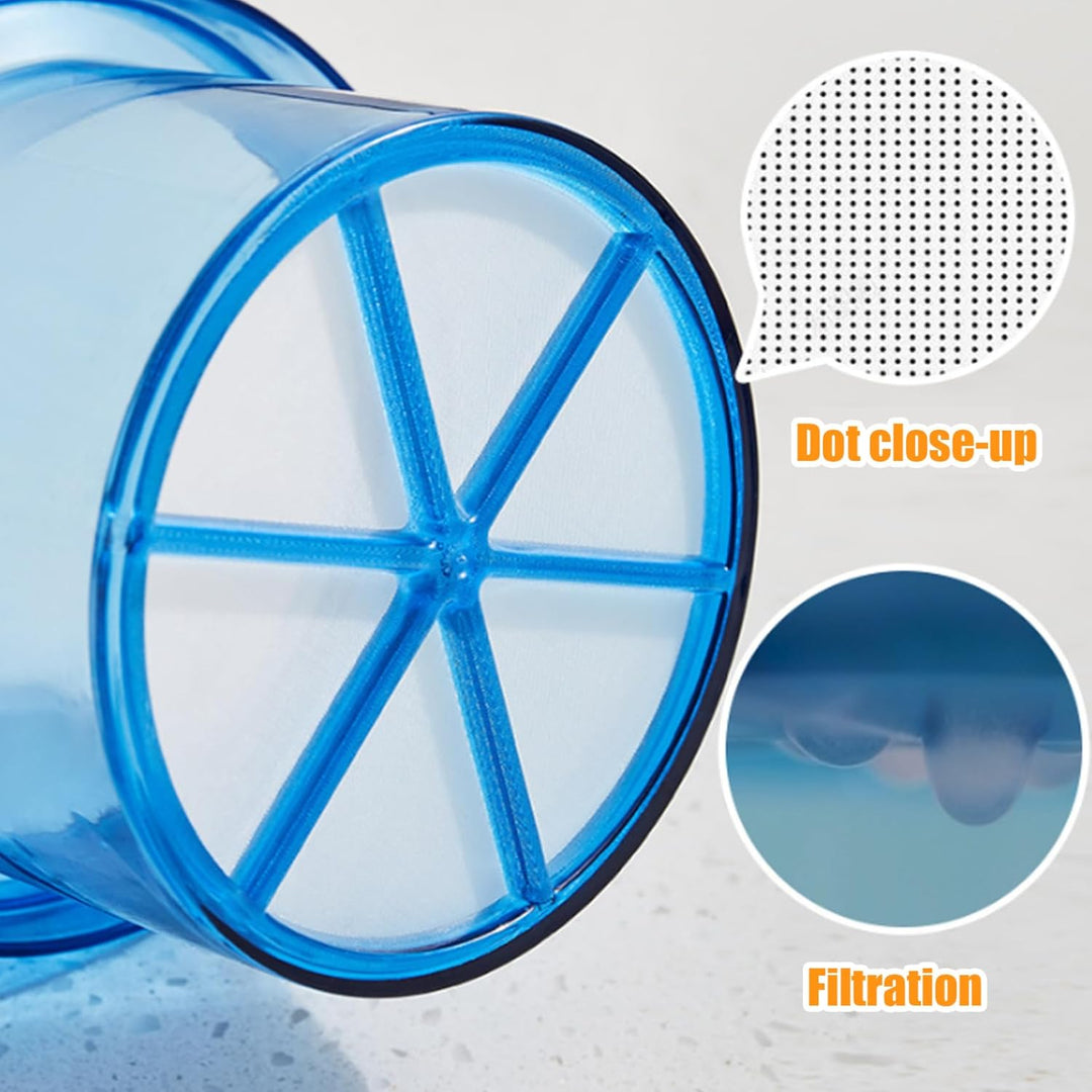 Griechischer Joghurtbereiter mit feinmaschigem Presstyp, wiederverwendbares, waschbares Joghurtsieb,