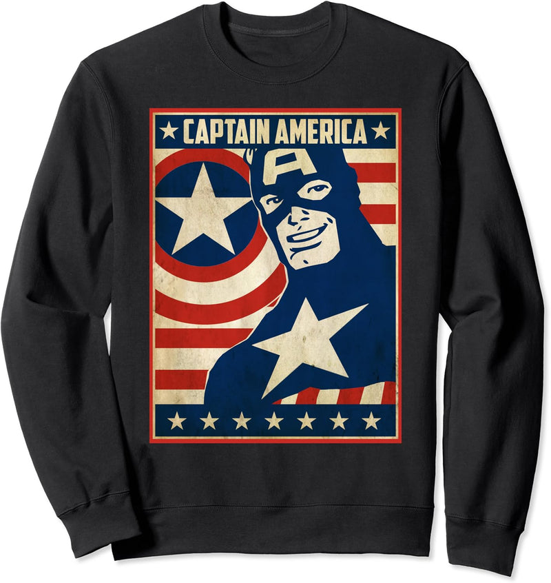 Marvel Captain America Avengers Poster C1 Sweatshirt