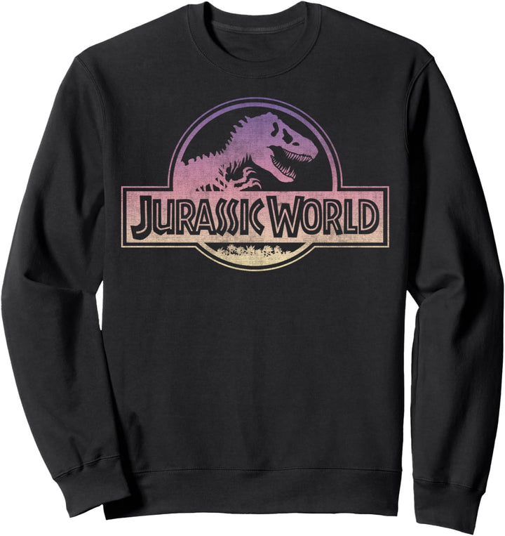 Jurassic World-Logo mit Farbverlauf Sweatshirt