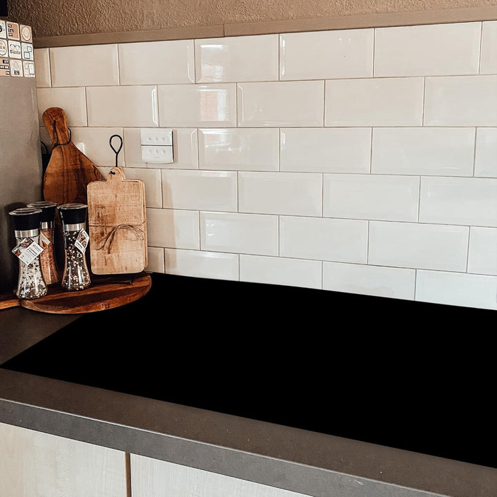 KitchenYeah© Herdabdeckplatte Einteilig Ceranfeld Abdeckplatte für Induktionsschutz Ceranfeldabdecku