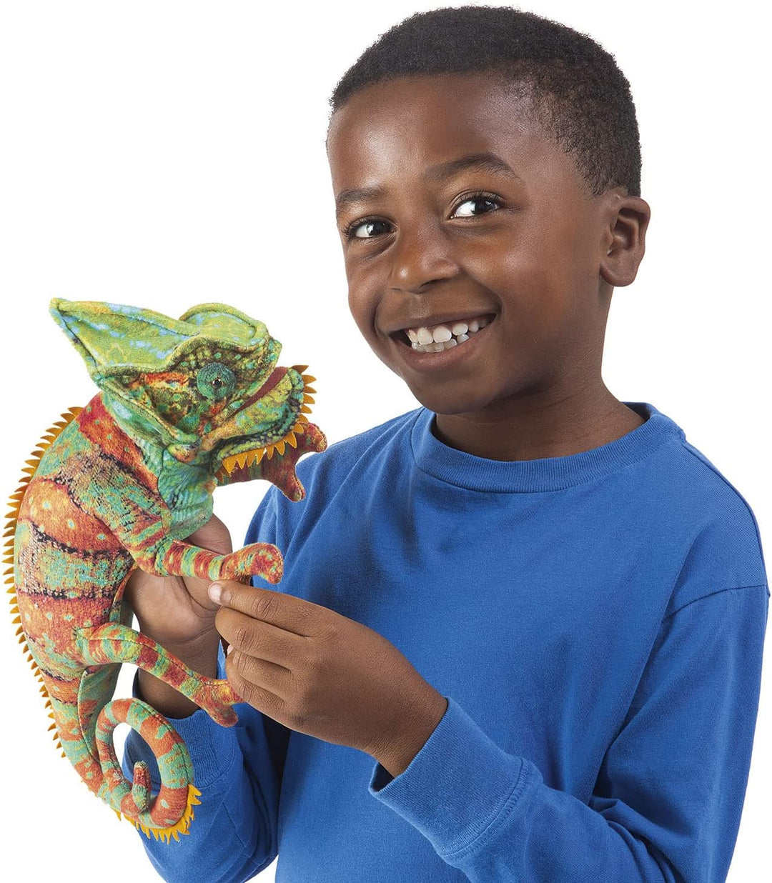 Folkmanis Handpuppe kleines Chamäleon/Small Chameleon 3153