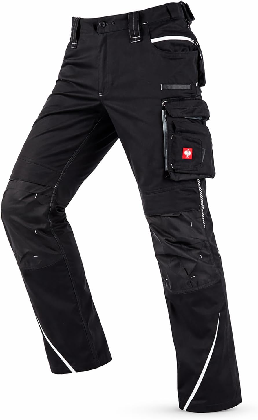 engelbert strauss 65561 Bundhose e.s.Motion 2020 schwarz/Platin Grösse 48, 48