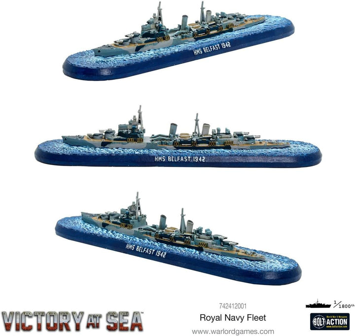 Warlord Games - Victory At Sea: Royal Navy Fleet (742412001)