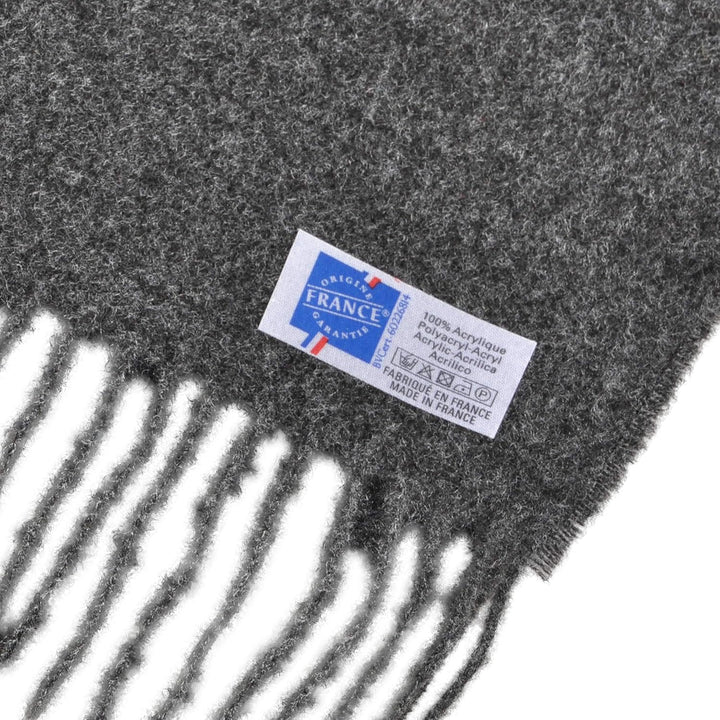 Toutacoo, Grosser Poncho mit Fransen - Damen - 02-grau, 02-grau