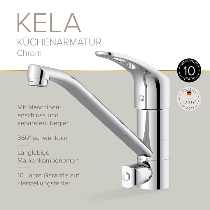 Lenz KELA Küchenarmatur chrom 44831002
