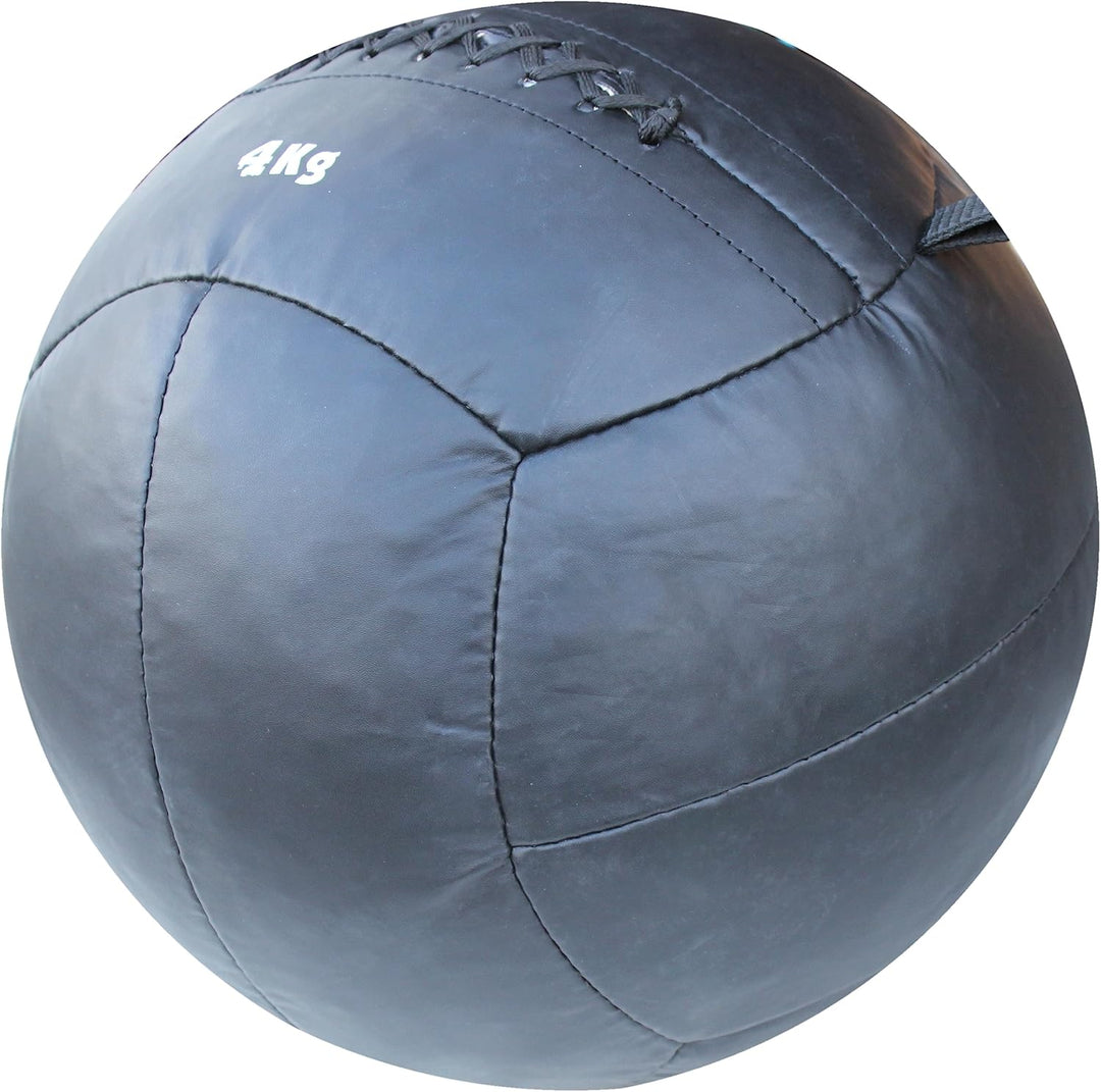Lisaro Premium Wall-Ball aus Kunstleder | Superqualität | Gymnastikball | Gewichtsball | Slamball |