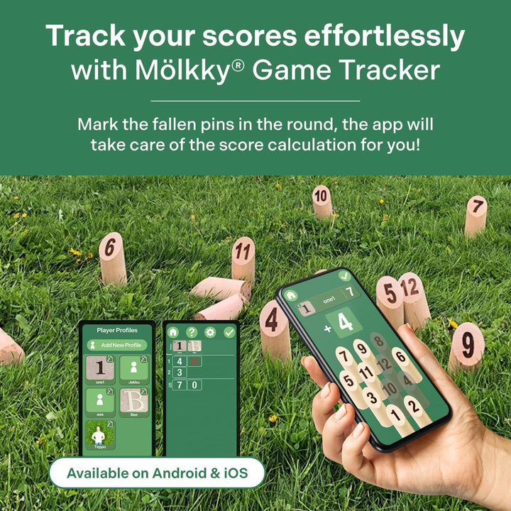 Tactic Mölkky in cardboard box with handle - 2018 version 54903 Mixed