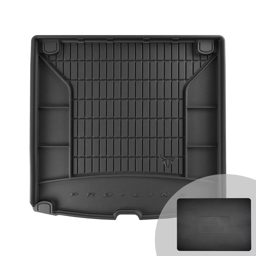 FROGUM ProLine 3D Gummimatte Exklusive Auto Kofferraummatte Kofferraumwanne für BMW 5er E61 2003-201