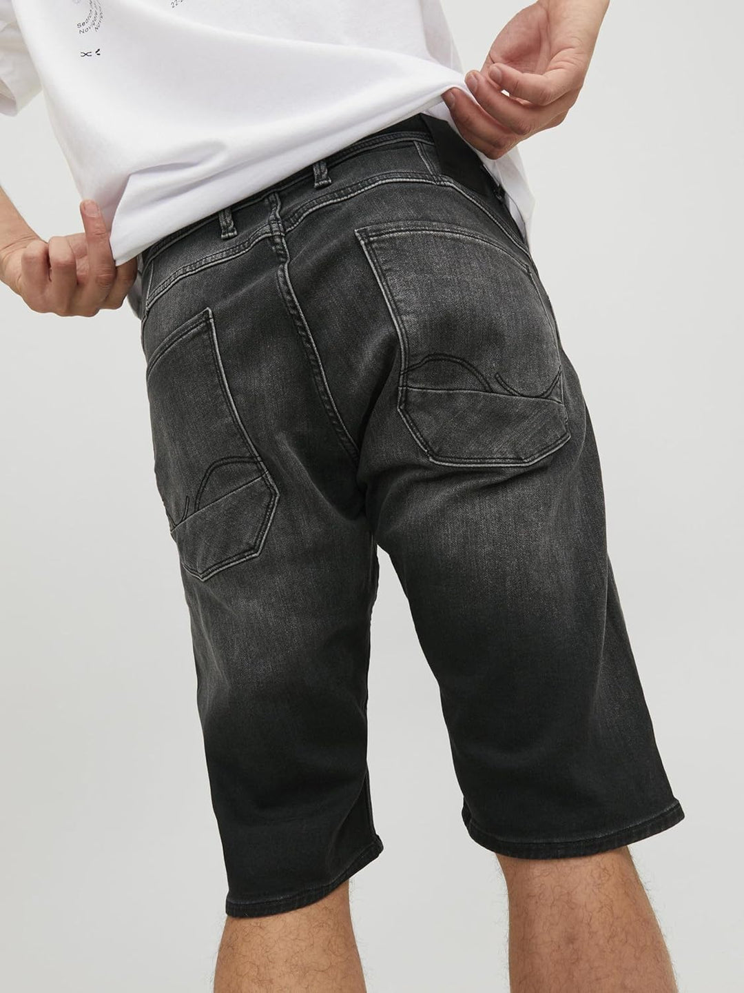 JACK &amp; JONES Herren Shorts XS Black Denim, XS Black Denim