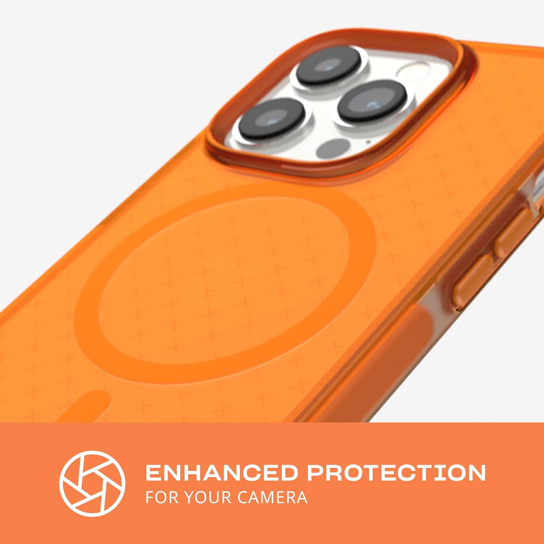 tech21 iPhone 14 Pro Evo Check Kompatibel mit MagSafe - Stossdämpfende & schlanke Schutzhülle mit 16