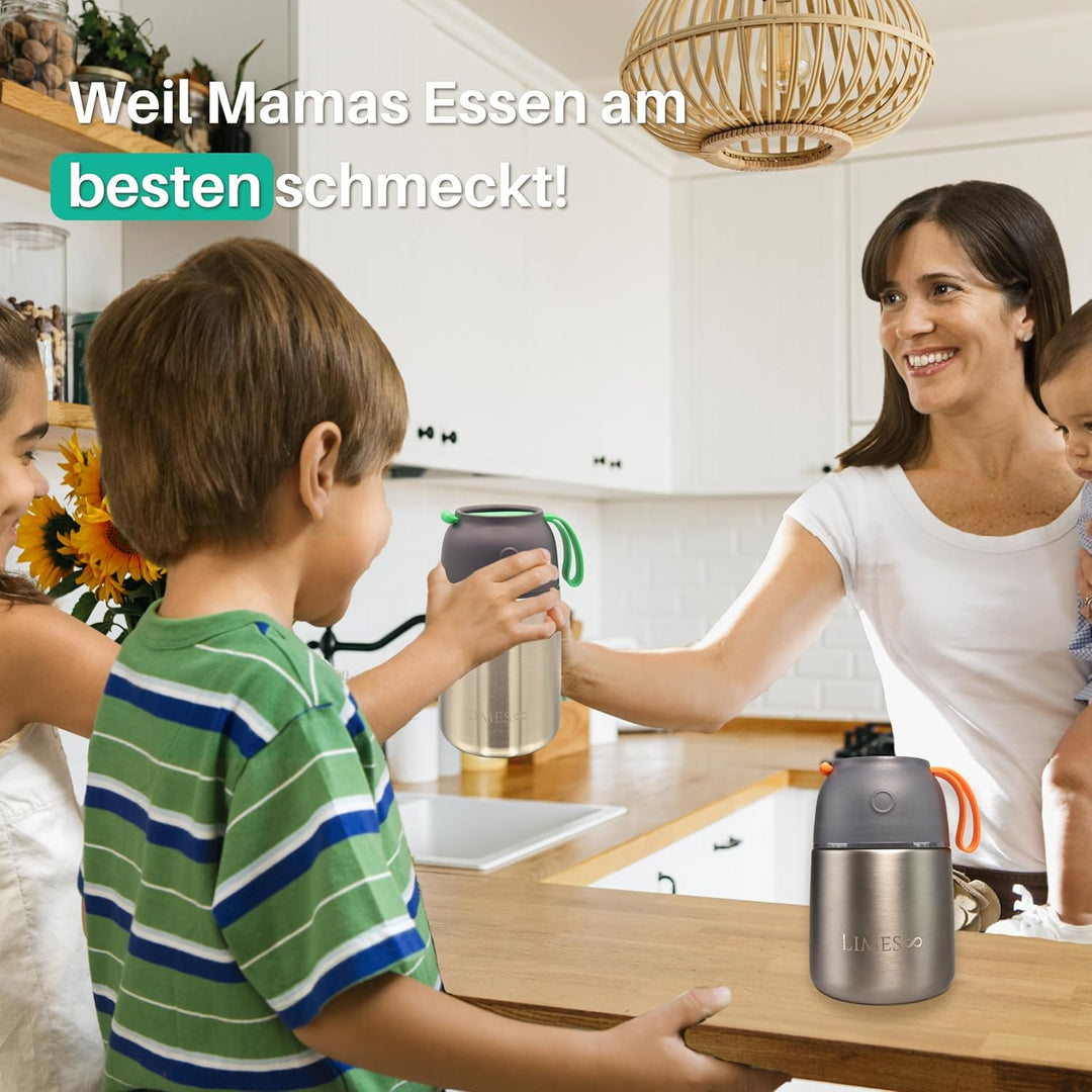 Thermobehälter für Essen 700ml [HEIss & KALT] Warmhaltebehälter Essen - Thermobox für Essen - Thermo
