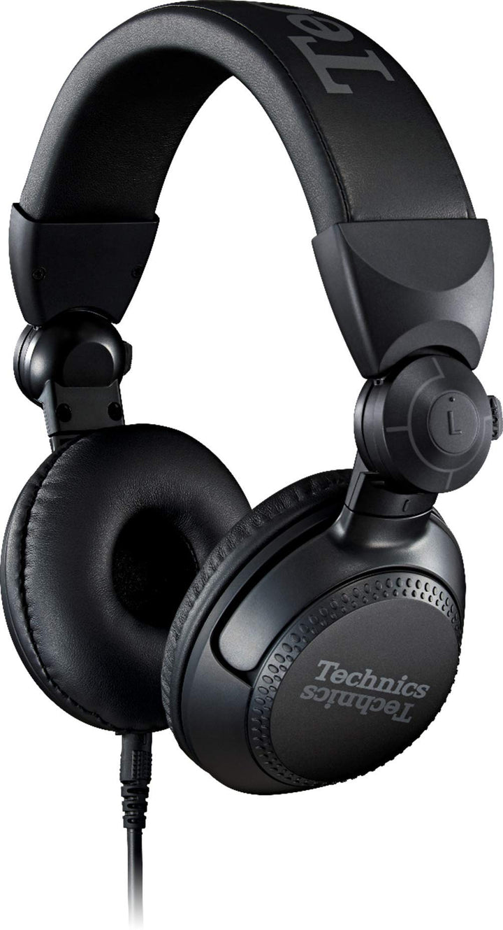 Technics EAH-DJ1200 DJ Kopfhörer, On-Ear, Schwenkarm, abnehmbares Spiralkabel, High-End Stereoklang,