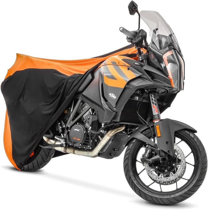 Motorrad-Abdeckung für KTM 1290 Super Adventure/R XL Indoor Schwarz-orange