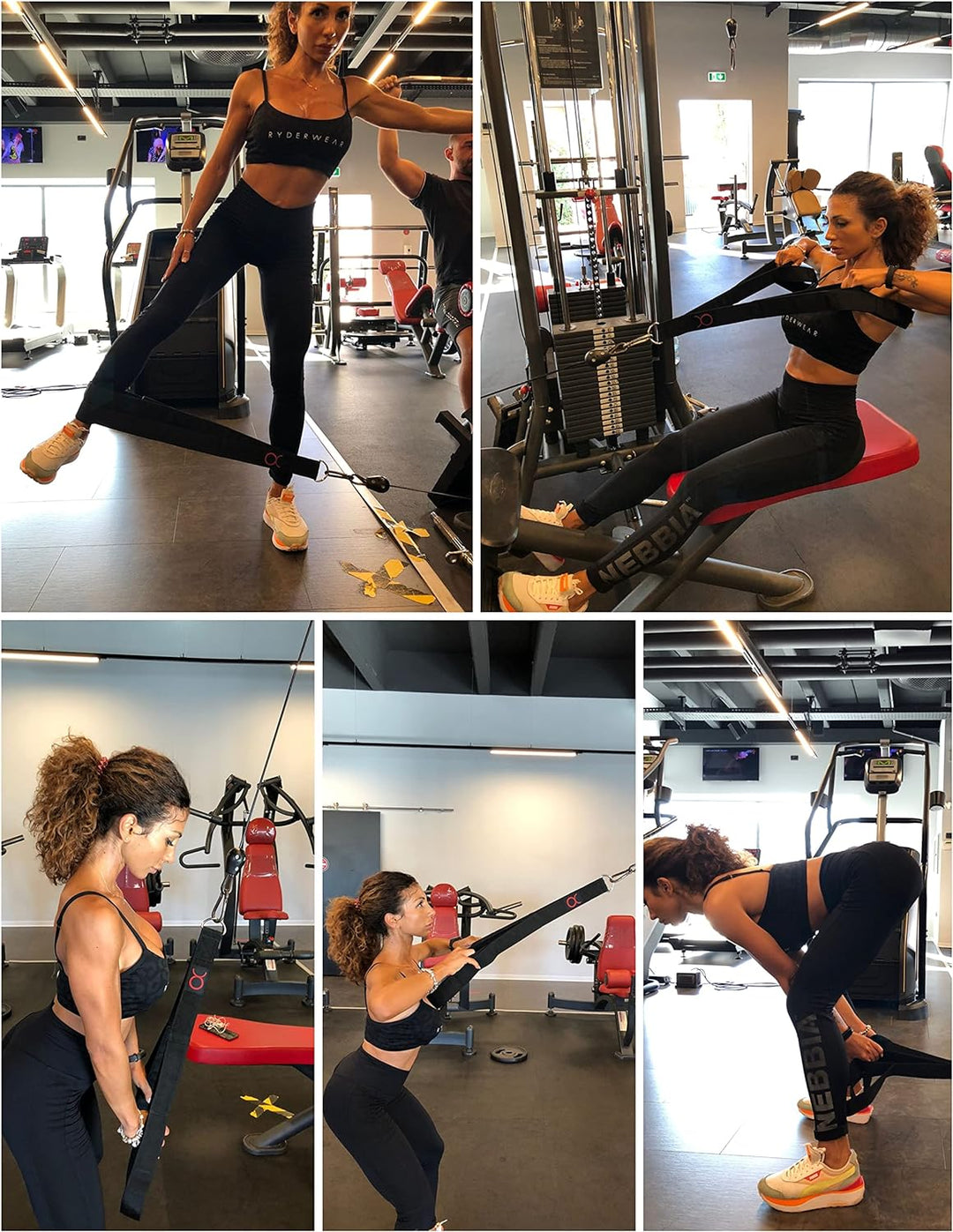 THORI | Triceps Rope | Doppeltes Trizeps-Kabel | Workout Bands | Training Cable Fitness Equipment |