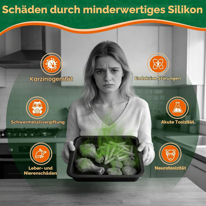 27 Artikel Heissluftfritteuse Zubehör für Ninja 9.5L Air Fryer DZ400EU, DZ400EUSTGD/AF400EU, AF400EU
