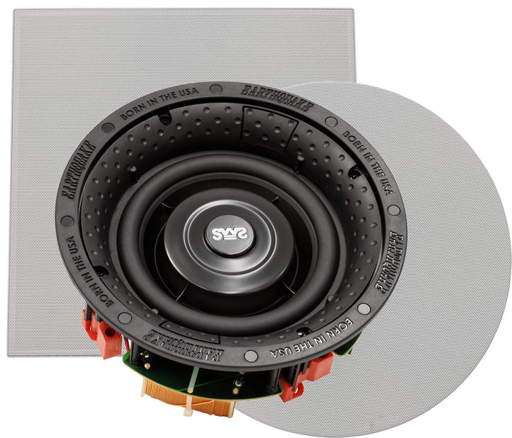 Earthquake Sound SUB-6 6.5 Zoll SWS Einbau- / Wandeinbau Passiv Subwoofer 16.5 cm, 16.5 cm