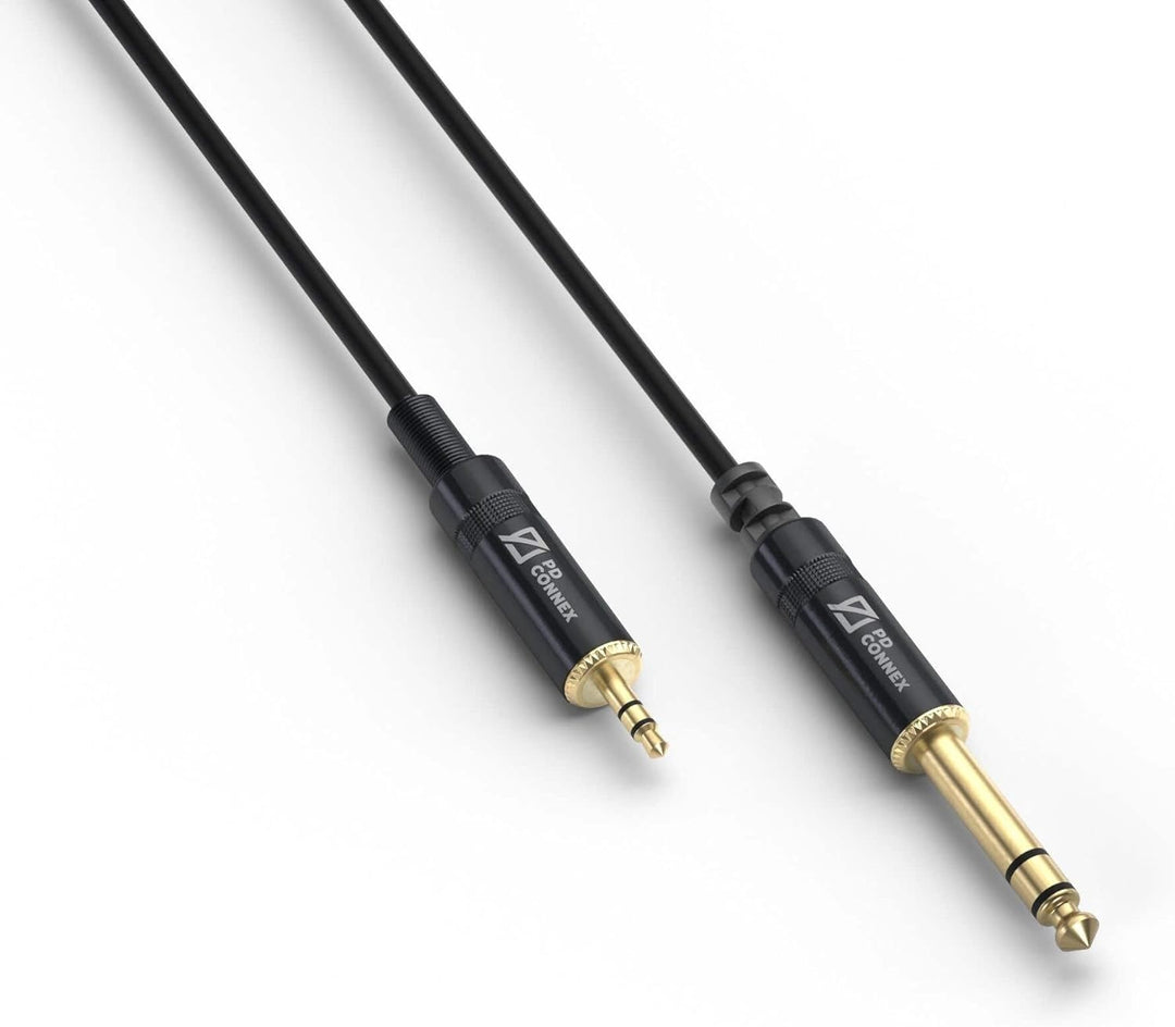 PD Connex 3,5 mm Klinke Stereo - 6,3 mm Klinke Stereo 1,5 Meter, 1,5 Meter