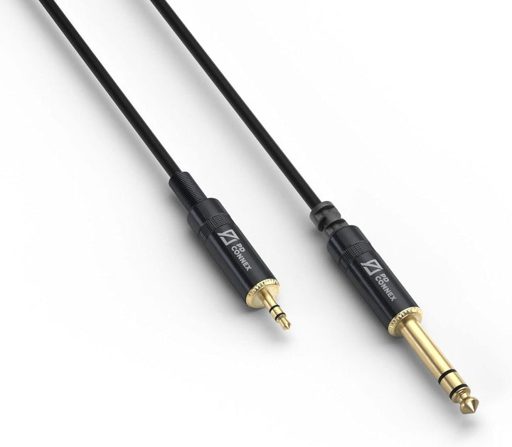 PD Connex 3,5 mm Klinke Stereo - 6,3 mm Klinke Stereo 1,5 Meter, 1,5 Meter