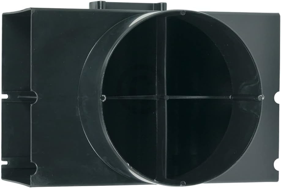 eVendix Anschlussstück kompatibel mit WHIRLPOOL 480122100655 150er T-Stück für Dunstabzugshaube aus