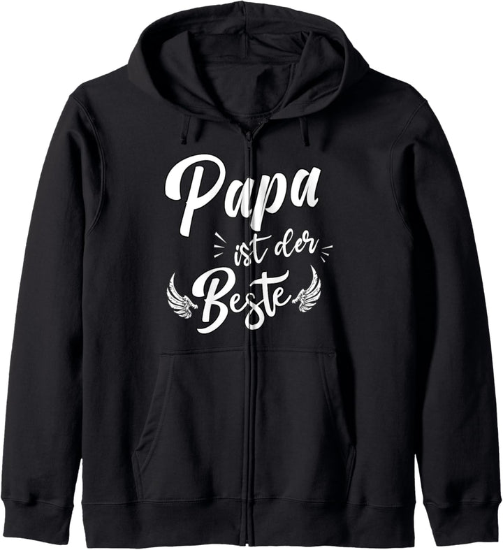 Partnerlook Vatertag Vater & Sohn Tochter Papa ist der Beste Kapuzenjacke